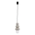Argon 8786 - Lampadario da bagno su filo ORLANDO PLUS 1xG9/6W/230V IP44 grigio