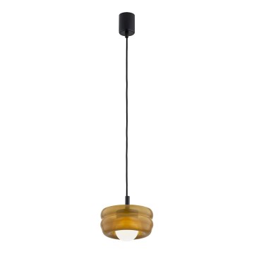 Argon 8816 - Lampadario a sospensione con filo TEVO 1xG9/4,5W/230V marrone/fumé
