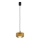 Argon 8816 - Lampadario a sospensione con filo TEVO 1xG9/4,5W/230V marrone/fumé
