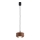Argon 8817 - Lampadario a sospensione con filo TEVO 1xG9/4,5W/230V marrone
