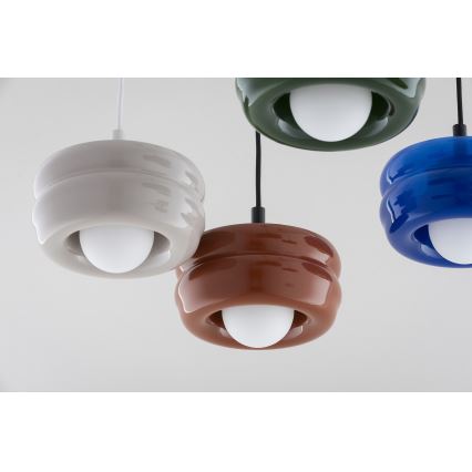 Argon 8817 - Lampadario a sospensione con filo TEVO 1xG9/4,5W/230V marrone