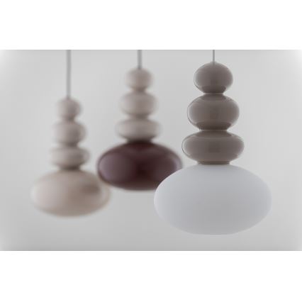 Argon 8819 - Lampadario a sospensione con filo DIEGO 1xGU10/5W/230V bianco/grigio