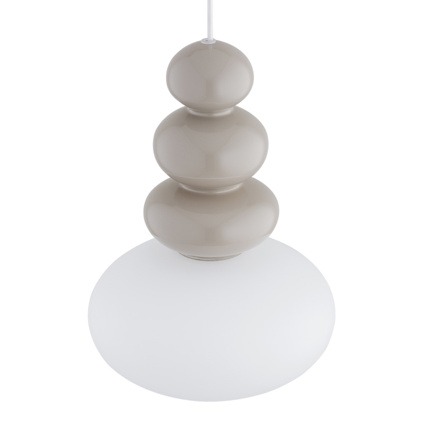 Argon 8819 - Lampadario a sospensione con filo DIEGO 1xGU10/5W/230V bianco/grigio