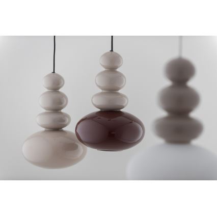 Argon 8820 - Lampadario a sospensione con filo DIEGO 1xGU10/5W/230V marrone/grigio