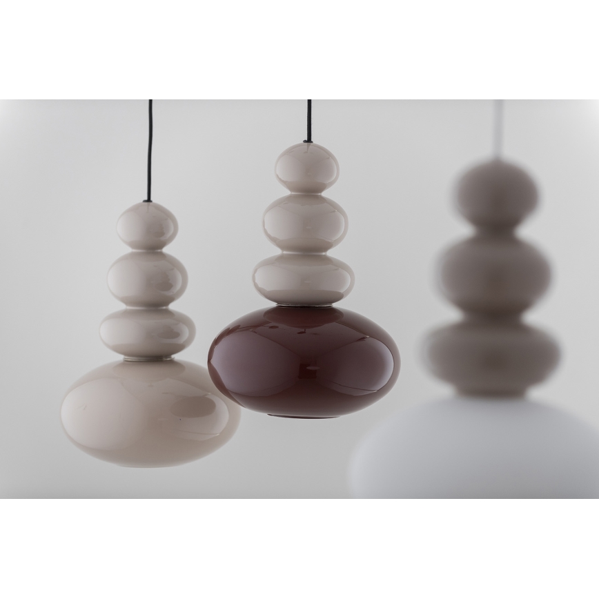 Argon 8820 - Lampadario a sospensione con filo DIEGO 1xGU10/5W/230V marrone/grigio