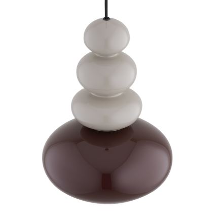 Argon 8820 - Lampadario a sospensione con filo DIEGO 1xGU10/5W/230V marrone/grigio