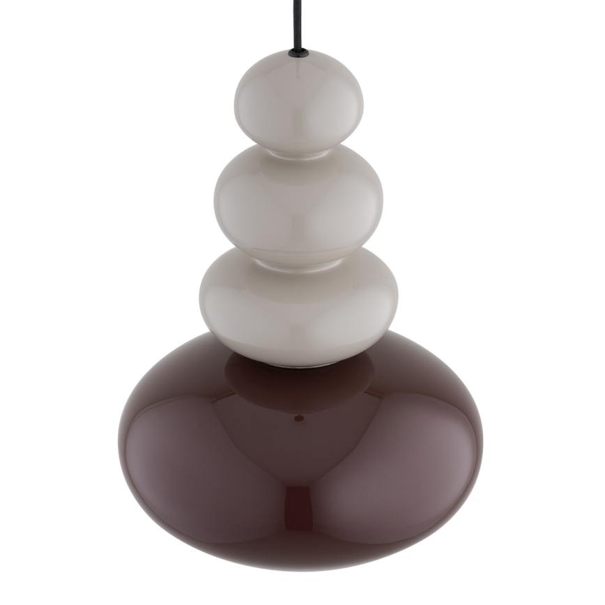 Argon 8820 - Lampadario a sospensione con filo DIEGO 1xGU10/5W/230V marrone/grigio