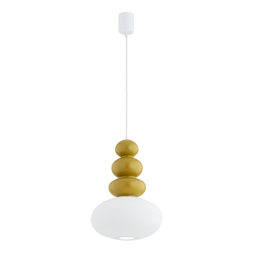 Argon 8821 - Lampadario a sospensione con filo DIEGO 1xGU10/5W/230V bianco/marrone