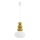 Argon 8821 - Lampadario a sospensione con filo DIEGO 1xGU10/5W/230V bianco/marrone
