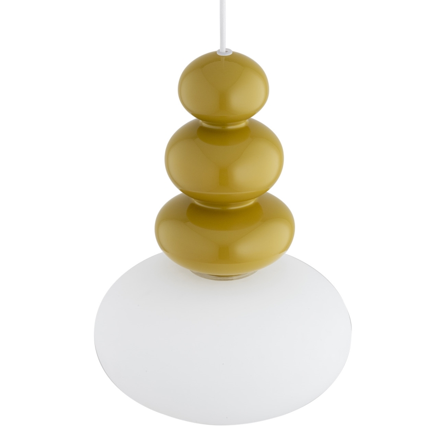 Argon 8821 - Lampadario a sospensione con filo DIEGO 1xGU10/5W/230V bianco/marrone