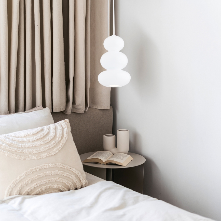 Argon 8824 - Lampadario a sospensione con filo ORLANDO 1xGU10/5W/230V bianco