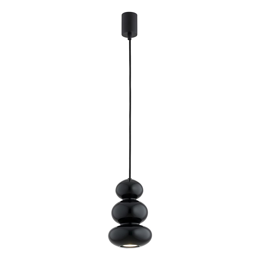 Argon 8827 - Lampadario a sospensione con filo ORLANDO 1xGU10/5W/230V nero
