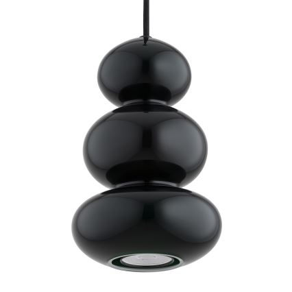 Argon 8827 - Lampadario a sospensione con filo ORLANDO 1xGU10/5W/230V nero