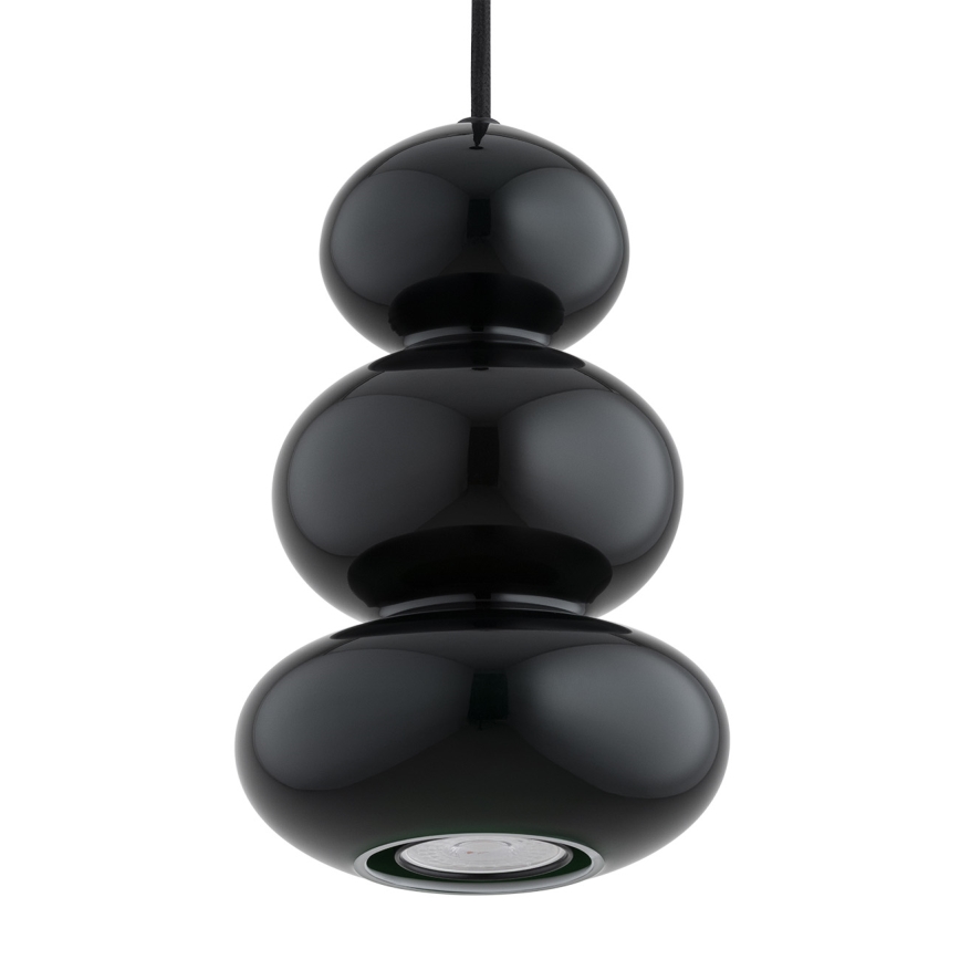 Argon 8827 - Lampadario a sospensione con filo ORLANDO 1xGU10/5W/230V nero