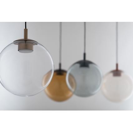 Argon 8828 - Lampadario a sospensione con filo SACRAMENTO 1xGX53/8W/230V limpido/oro
