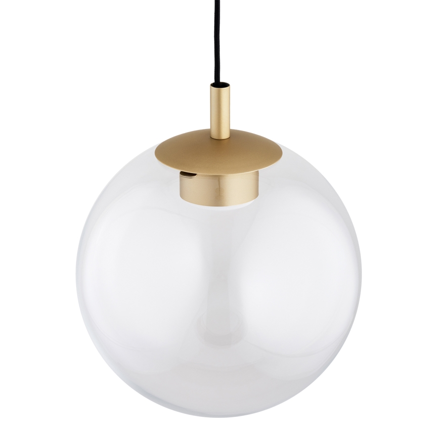 Argon 8828 - Lampadario a sospensione con filo SACRAMENTO 1xGX53/8W/230V limpido/oro