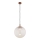 Argon 8829 - Lampadario a sospensione con filo SACRAMENTO 1xGX53/8W/230V limpido/marrone