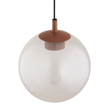 Argon 8829 - Lampadario a sospensione con filo SACRAMENTO 1xGX53/8W/230V limpido/marrone