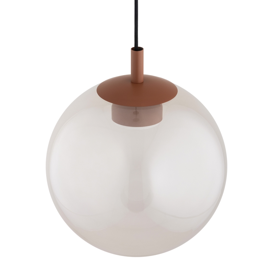 Argon 8829 - Lampadario a sospensione con filo SACRAMENTO 1xGX53/8W/230V limpido/marrone