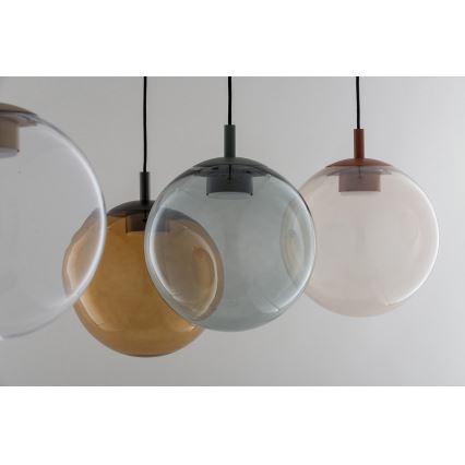 Argon 8830 - Lampadario a sospensione con filo SACRAMENTO 1xGX53/8W/230V verde/fumé