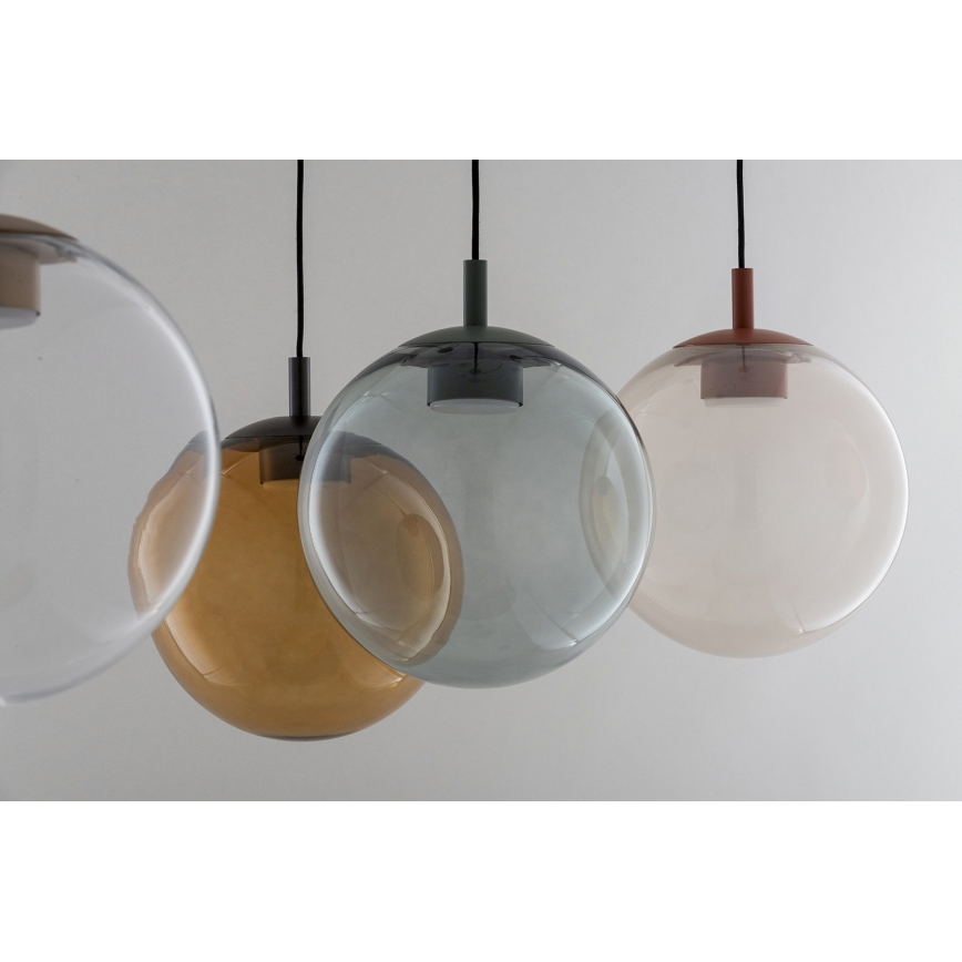 Argon 8830 - Lampadario a sospensione con filo SACRAMENTO 1xGX53/8W/230V verde/fumé