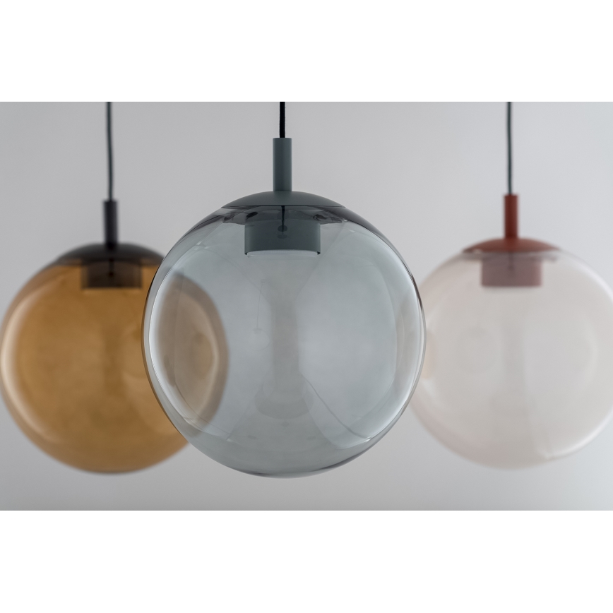 Argon 8830 - Lampadario a sospensione con filo SACRAMENTO 1xGX53/8W/230V verde/fumé