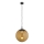 Argon 8831 - Lampadario a sospensione con filo SACRAMENTO 1xGX53/8W/230V marrone/fumé