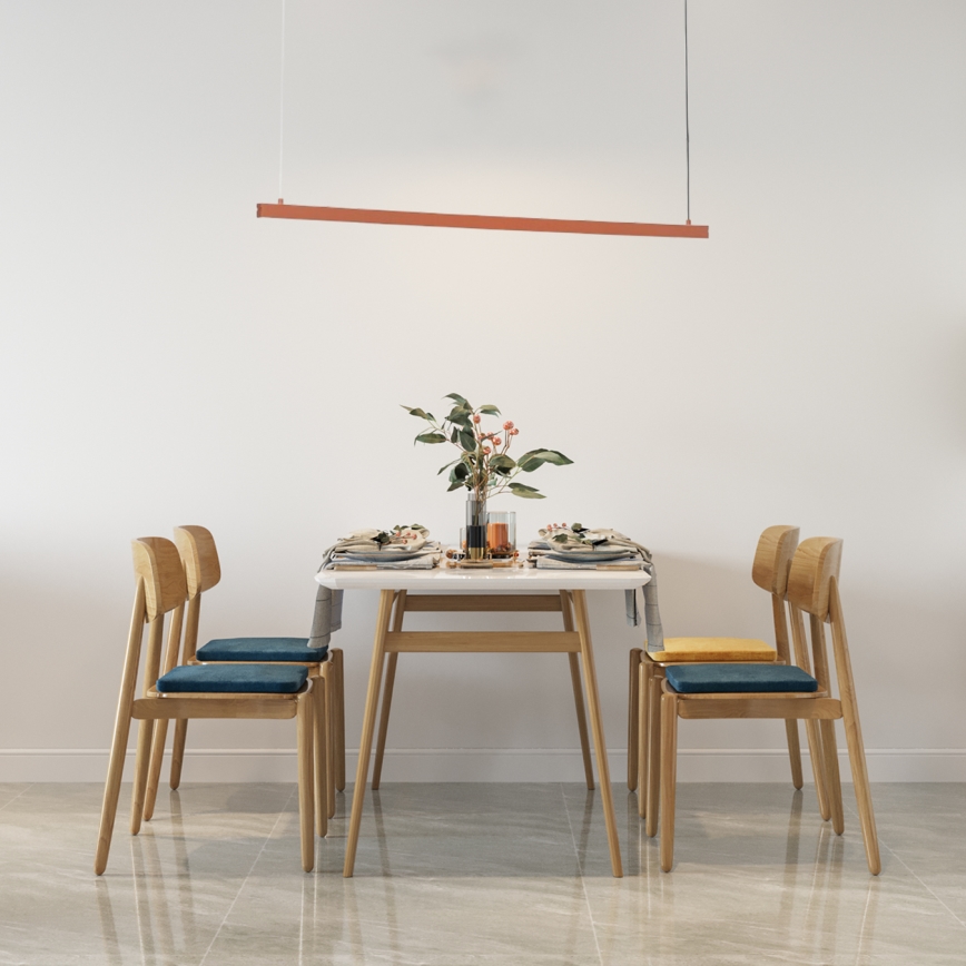 Argon 8834 - Lampadario LED a sospensione con filo MIAMI LED/37W/230V 3000K marrone