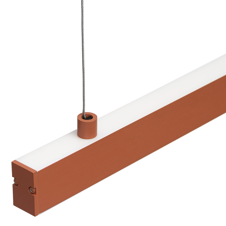 Argon 8834 - Lampadario LED a sospensione con filo MIAMI LED/37W/230V 3000K marrone