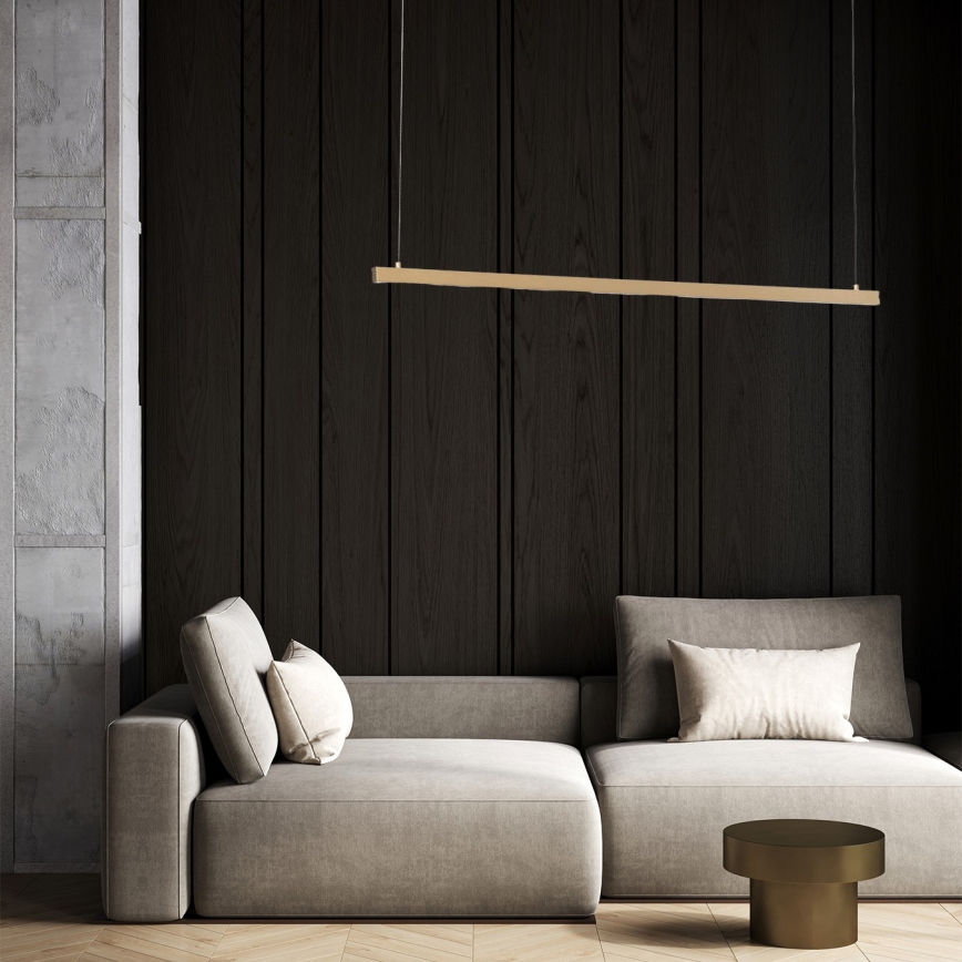 Argon 8836 - Lampadario LED a sospensione con filo MIAMI LED/37W/230V 3000K oro