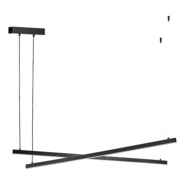 Argon 8838 - Lampadario LED a sospensione con filo MIAMI LED/74W/230V 3000K nero