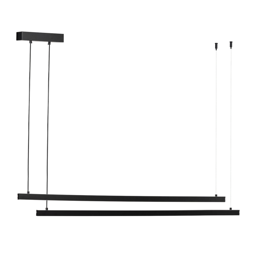 Argon 8838 - Lampadario LED a sospensione con filo MIAMI LED/74W/230V 3000K nero