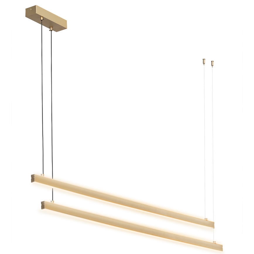 Argon 8839 - Lampadario LED a sospensione con filo MIAMI LED/74W/230V 3000K oro