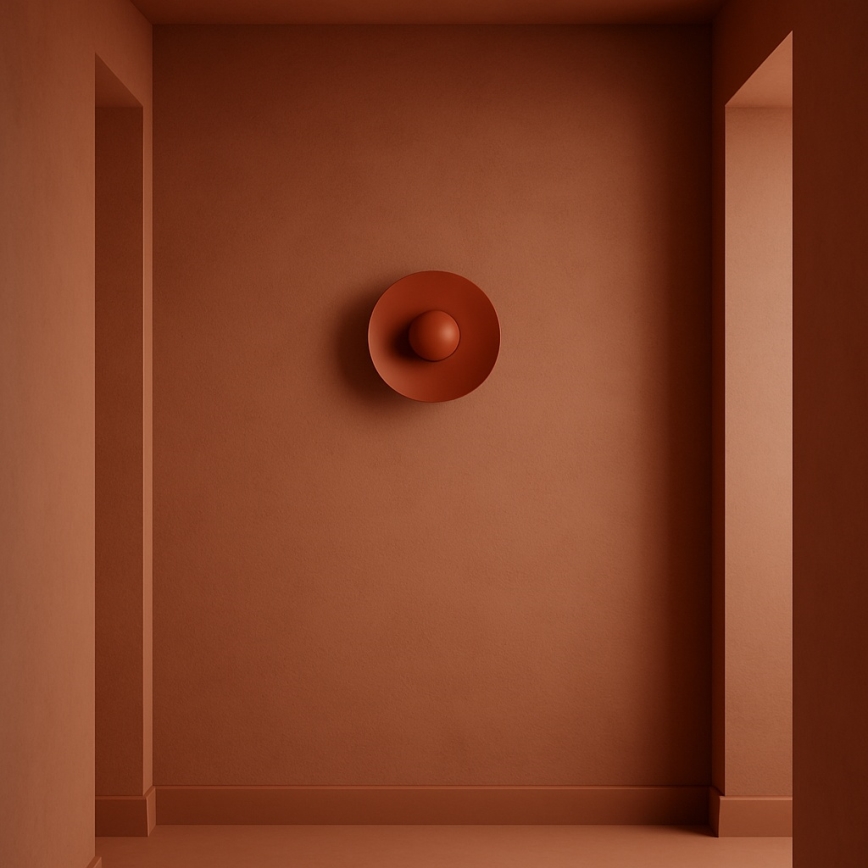 Argon 8866 - Applique da parete LED BOLTON LED/12,5W/230V 3000K terracotta