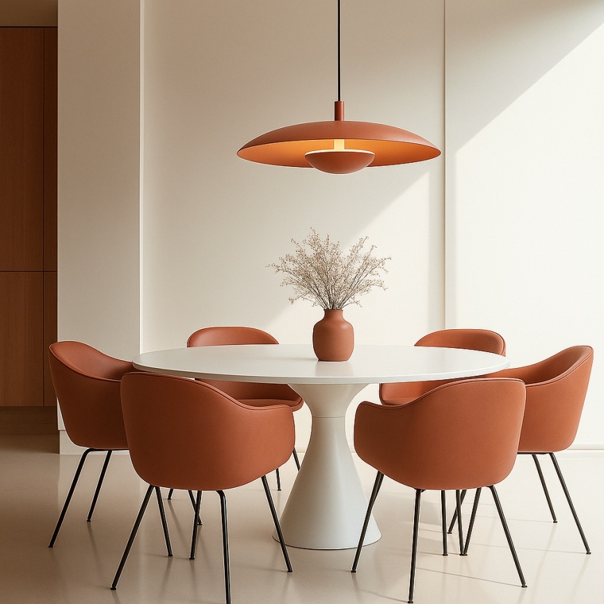 Argon 8870 - Lampada a sospensione con cavo BOLTON LED/12,5W/230V 3000K terracotta