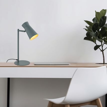 Argon 8872 - Lampada da tavolo LORD 1xE14/7W/230V grigia