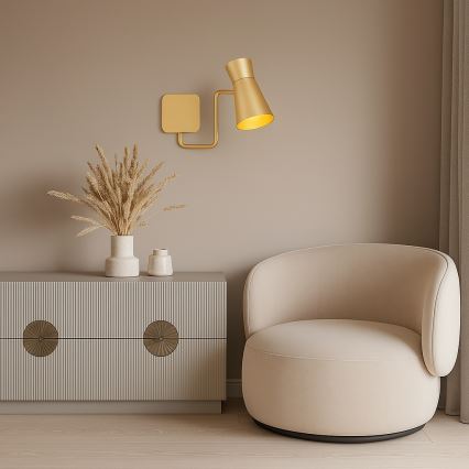 Argon 8884 - Lampada da parete LORD 1xE14/7W/230V dorata