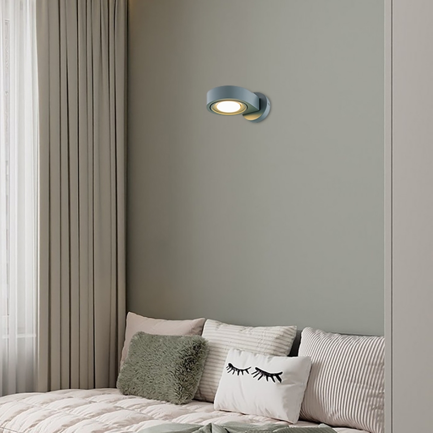 Argon 8898 - Applique da parete LOTUS 1xGX53/12W/230V grigio