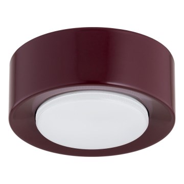 Argon 8904 - Plafoniera ELORA 1xGX53/7W/230V Ø 11 cm bordeaux