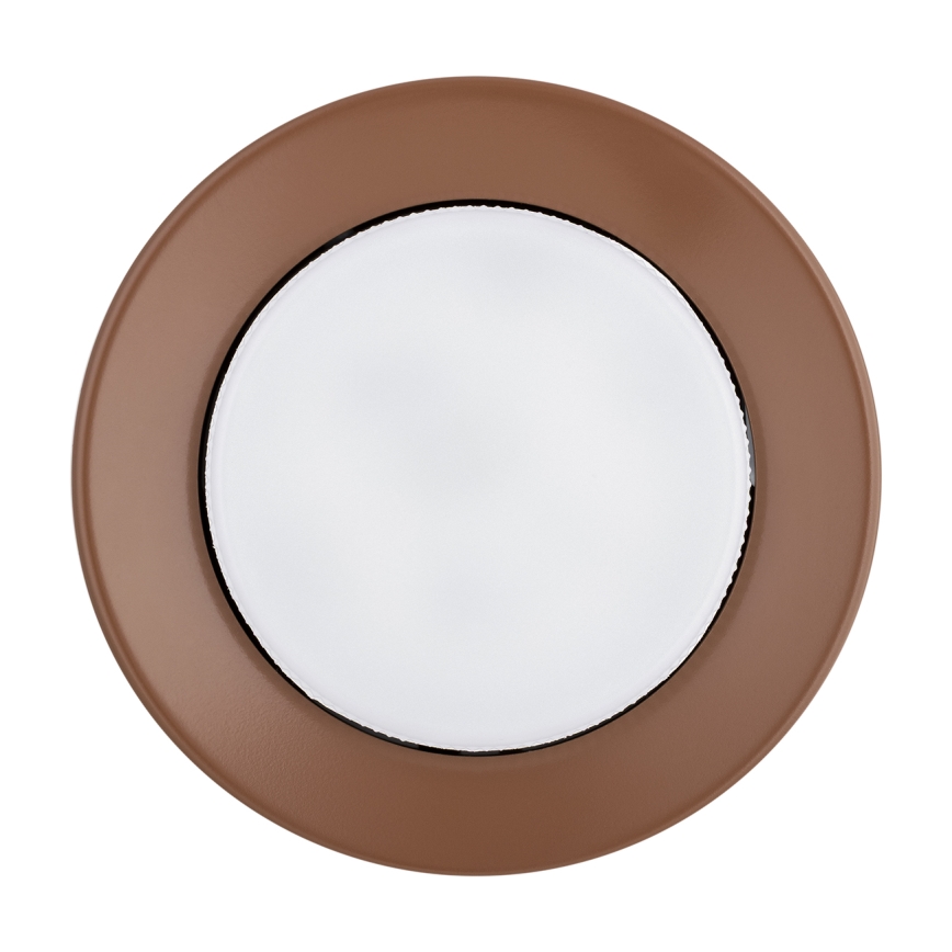 Argon 8916 - Plafoniera ELORA 1xGX53/7W/230V Ø 11 cm terracotta