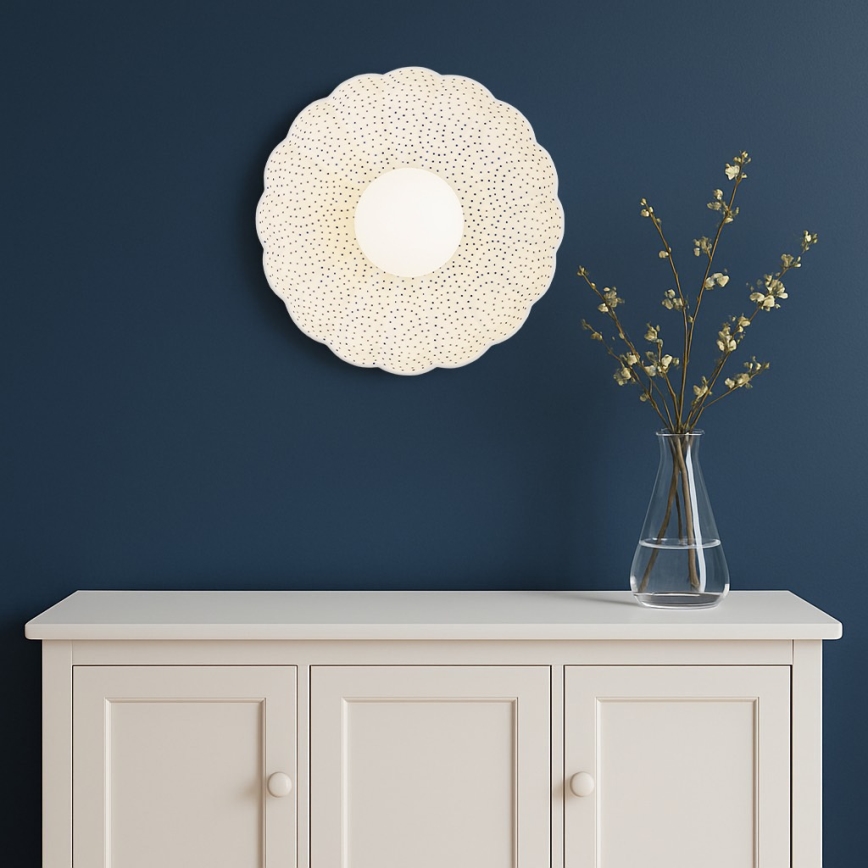 Argon 8934 - Lampada da parete BOLL 1xG9/6W/230V bianca