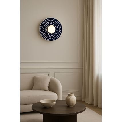Argon 8935 - Applique BOLL 1xG9/6W/230V blu