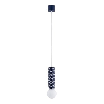 Argon 8937 - Lampada a sospensione con cavo BOLL 1xG9/6W/230V blu