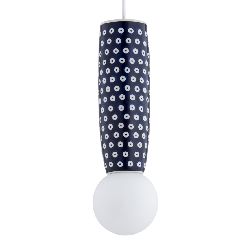 Argon 8937 - Lampada a sospensione con cavo BOLL 1xG9/6W/230V blu