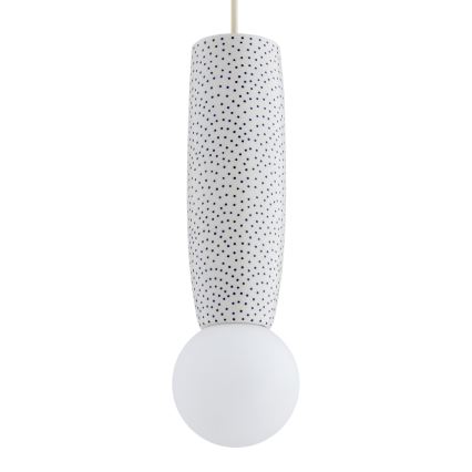 Argon 8938 - Lampadario a cavo BOLL 1xG9/6W/230V bianco