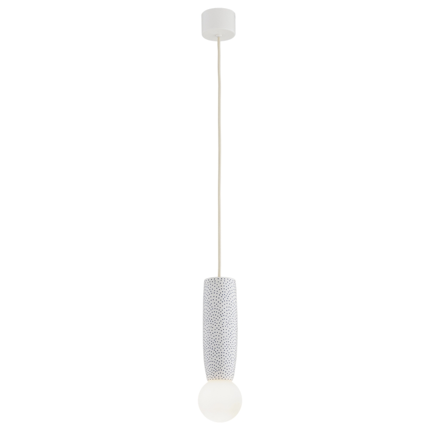 Argon 8938 - Lampadario a cavo BOLL 1xG9/6W/230V bianco