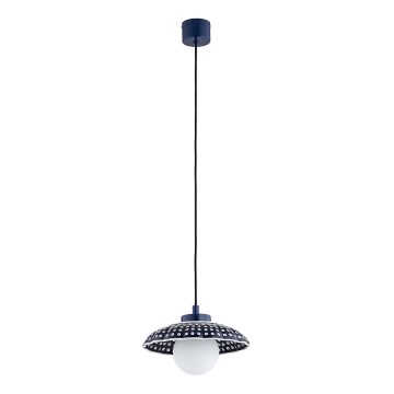 Argon 8948 - Lampada a sospensione su cavo BOLL 1xG9/6W/230V blu