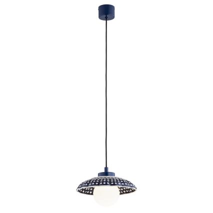 Argon 8948 - Lampada a sospensione su cavo BOLL 1xG9/6W/230V blu