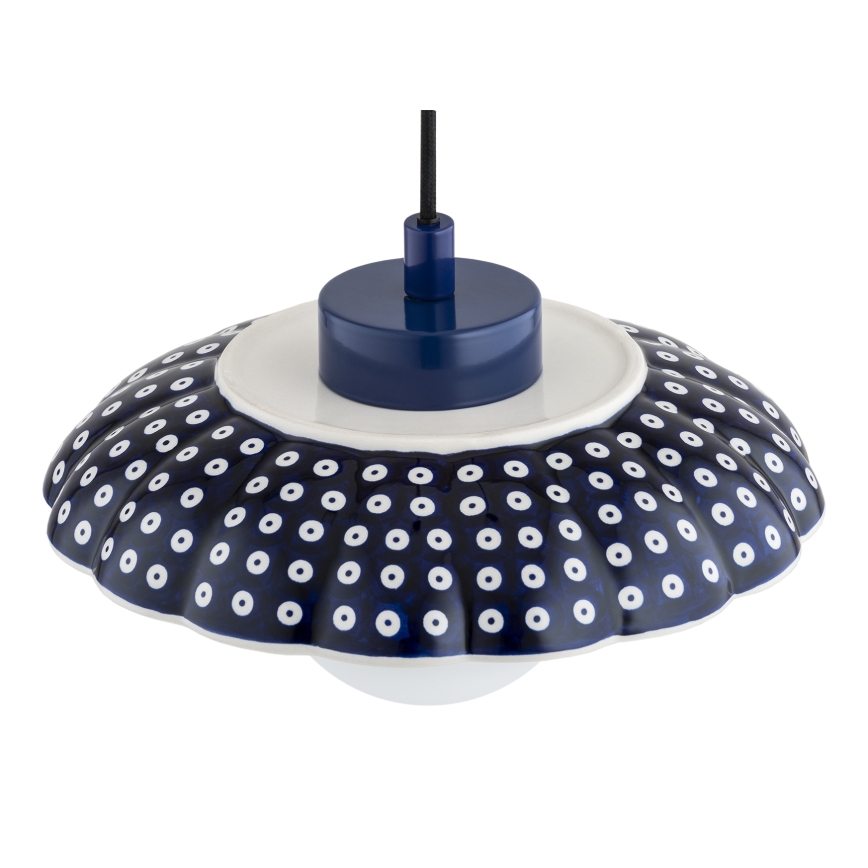 Argon 8948 - Lampada a sospensione su cavo BOLL 1xG9/6W/230V blu