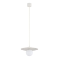 Argon 8949 - Lampada a sospensione con cavo BOLL 1xG9/6W/230V bianca